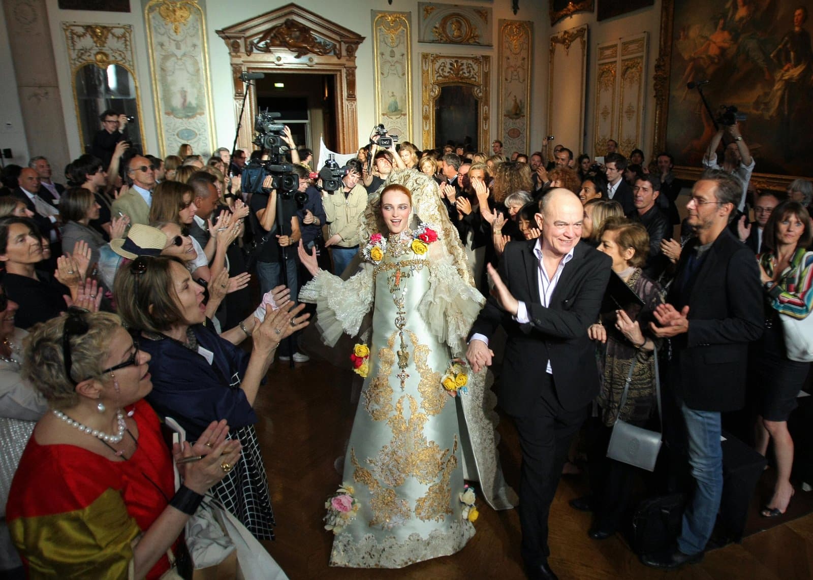 French designer Christian Lacroix