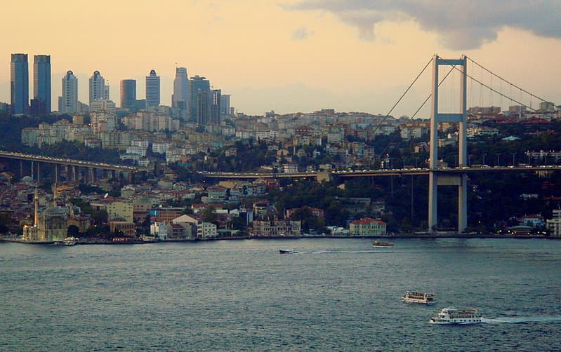 istanbul skyline