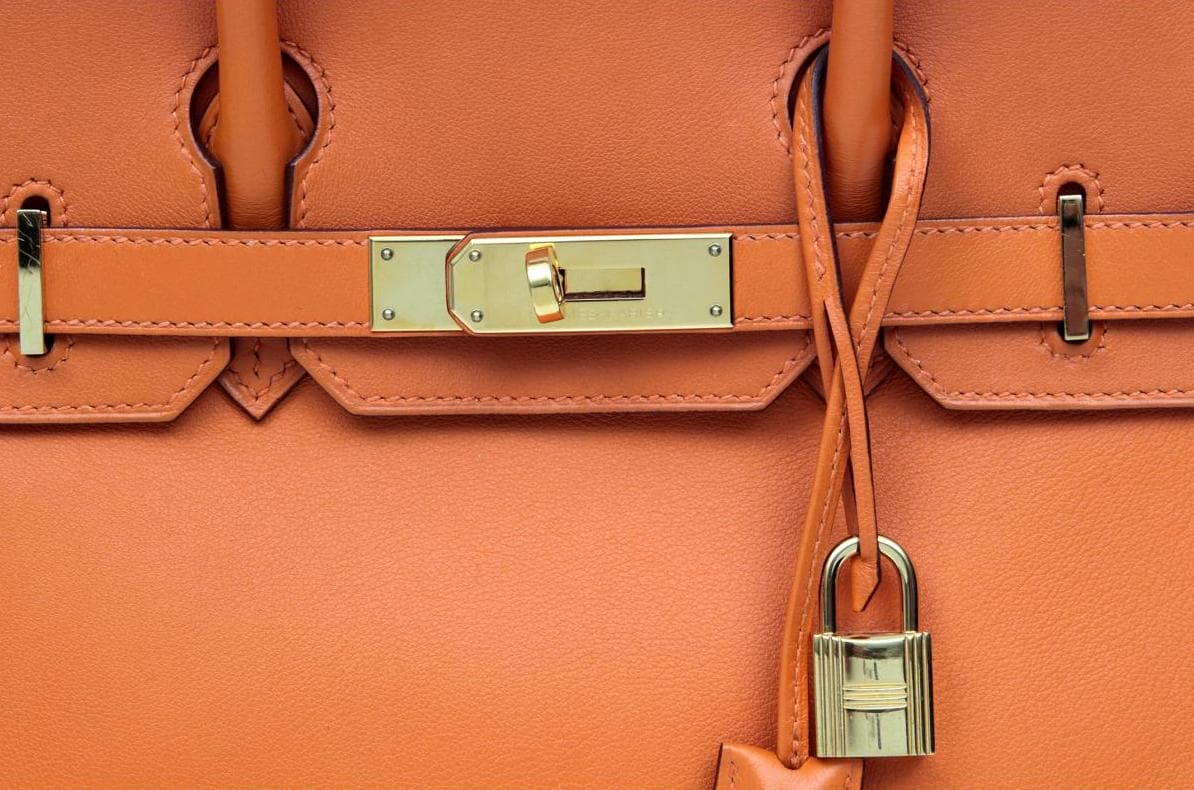 orange birkin bag