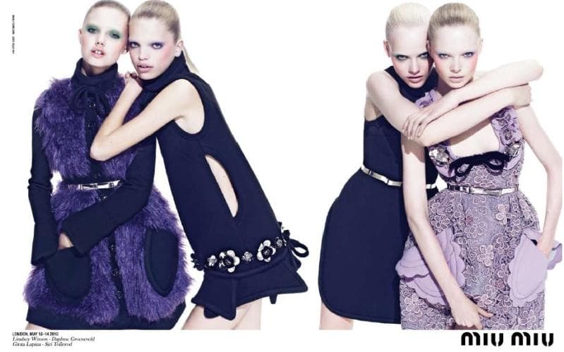 Miu Miu Fall Winter 2010 11 Campaign