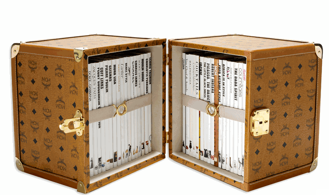 Assouline Leather Trunk MCM