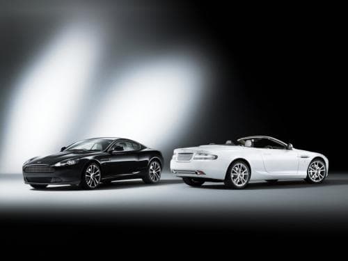 Aston Martin DB9 Carbon Black Morning Frost