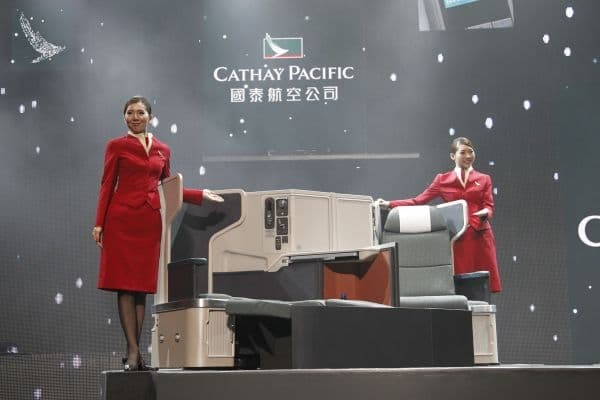 Cathay Pacific new business seat