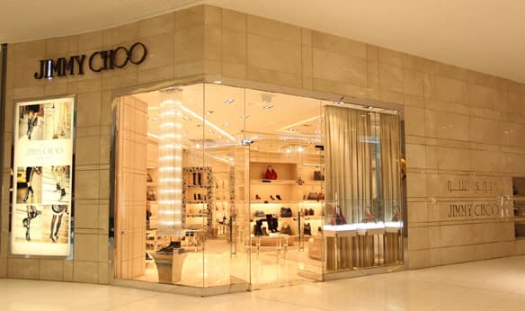 jimmy choo store dubai