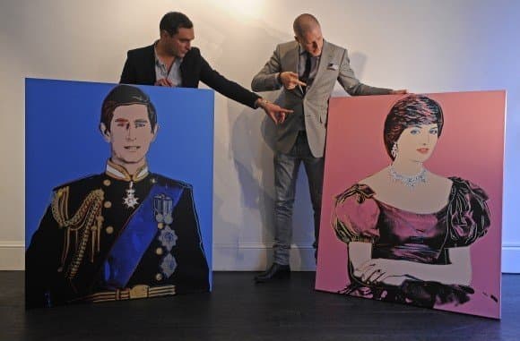 Warhol Charles Diana