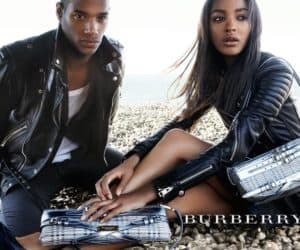 burberry ad Jourdan Dunn Sacha MBaye