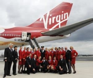 Virgin atlantic cabin crew