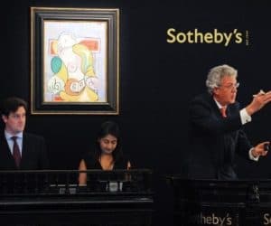picasso la lecture auction