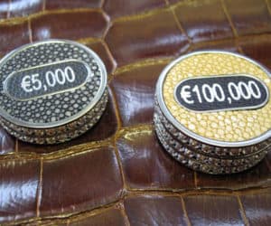 Geoffrey Parker poker set
