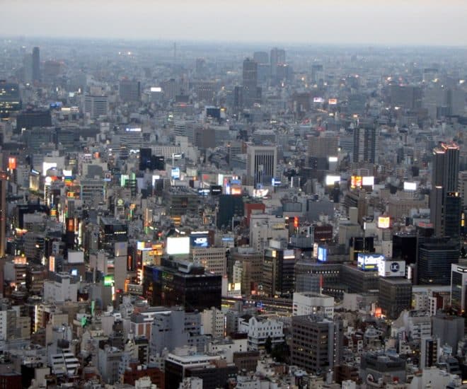 Ginza area Tokyo