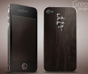 Gresso iPhone4 Black Diamonds for Lady