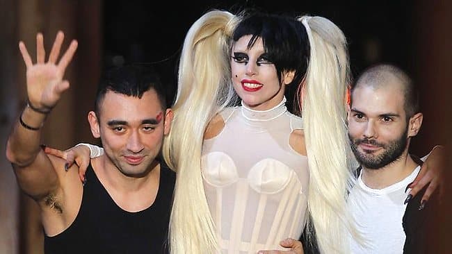 Lady Gaga Nicolas Formichetti Sebastien Peigne