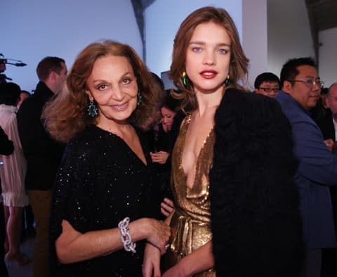 Diane von Furstenberg Natalia Vodianova