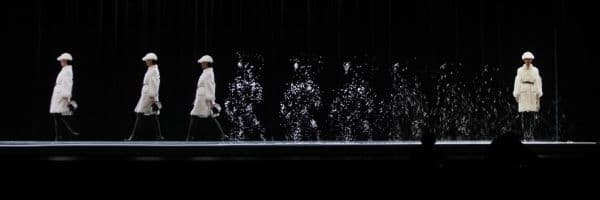 Holograms Burberry show