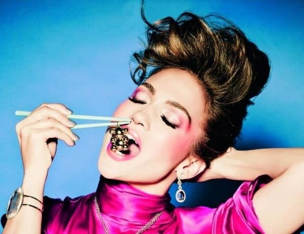 Jennifer Lopez TOUS Jewelry ad