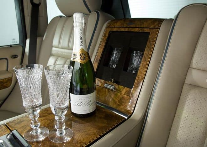 Range Rover Pol Roger Champagne