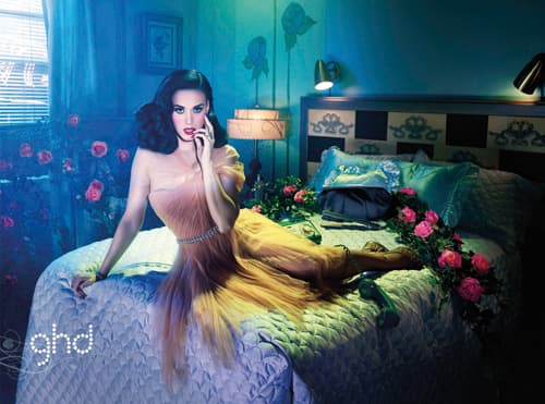 Katy Perry shot by David LaChapelle for GHD