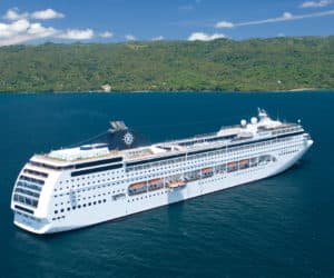 Cruiseship MSC Lirica