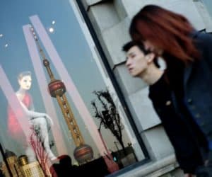 Luxury shoppers China