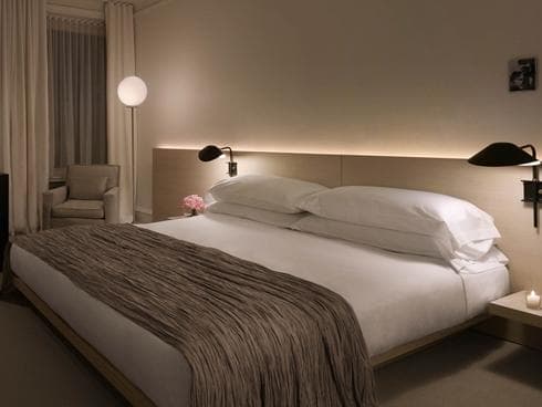 Public hotel room