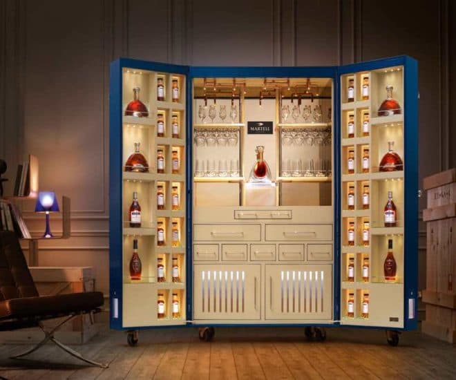 martell luxury trunk