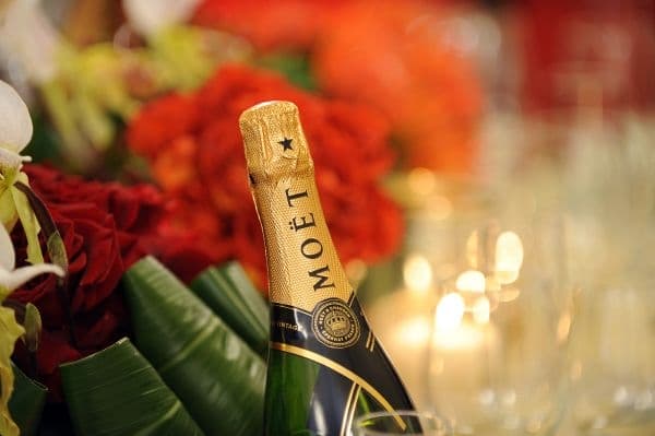 moet bottle china