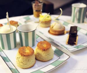 Claridges afternoon tea