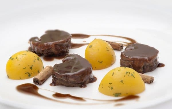 Iberia inflight menu