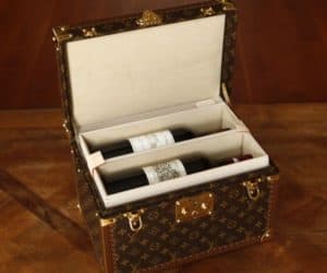 Louis Vuitton wine travel case