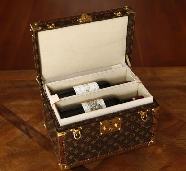 Louis Vuitton wine travel case