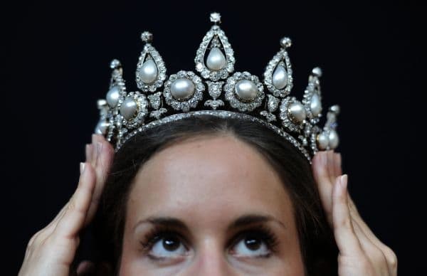 Rosebery Pearl and Diamond Tiara