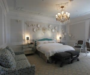 St Regis Tiffany Suite bedroom