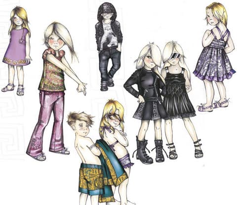Versace Kids Fashion Line