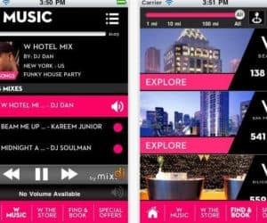 w hotel iphone app