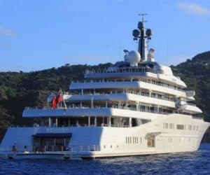 Eclipse world largest private yacht