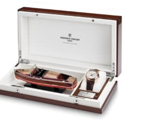 Frederique Constant Runabout Moonphase wooden case