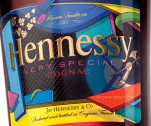 Kaws Hennessy cognac