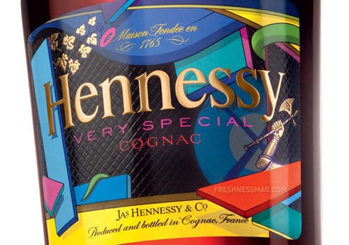 Kaws x Hennessy Limited Edition V.S Bottle