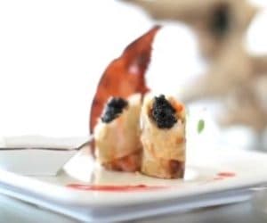Lobster egg roll