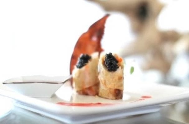 Lobster egg roll