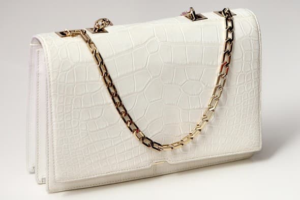crocodile skin bag