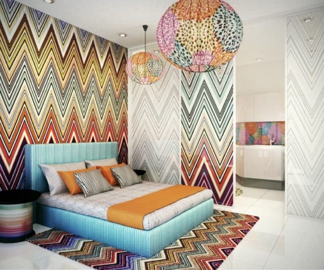 missoni bedroom