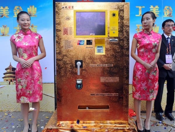 Beijing gold vending machine