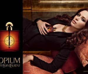 Emily Blunt Yves Saint Laurent Opium Campaign