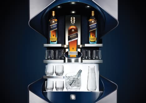 Johnnie Walker Blue Label Bar