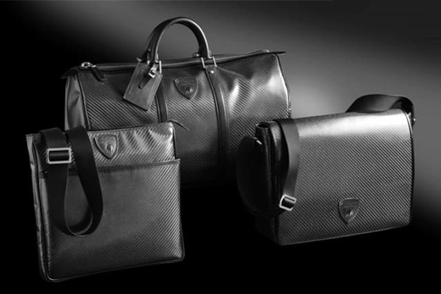 Lamborghini carbon fiber bags