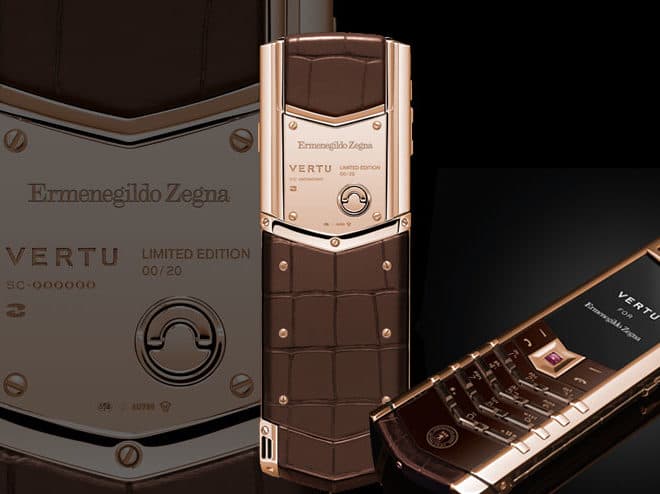 Vertu Ermenegildo Zegna China anniversary
