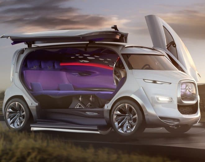 Citroen tubik high-tech minivan concept