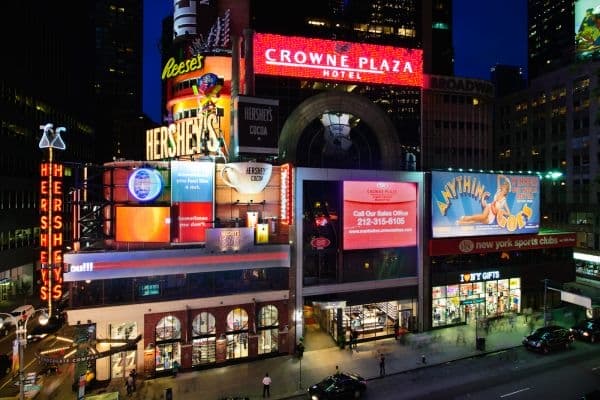 Crowne Plaza in New York Times Square