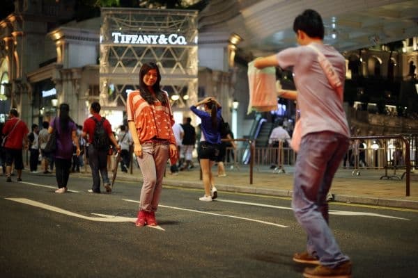 Tiffany shop Hong Kong